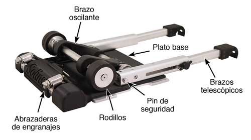 power winder solinst modelo 101 116159 mostrada mirando hacia la derecha