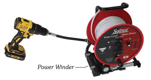 la power winder modelo 101 de solinst