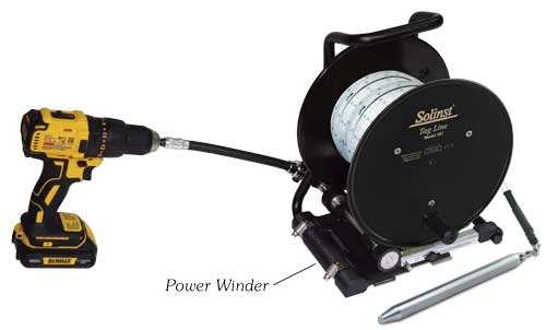 la power winder modelo 101 de solinst