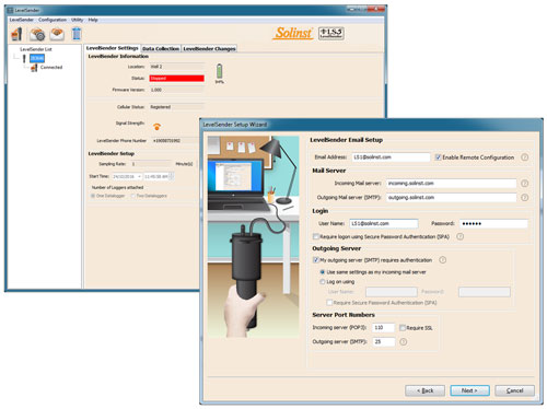 software de sistema de telemetría