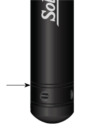 figura 8-3 línea de medición de medición del logger