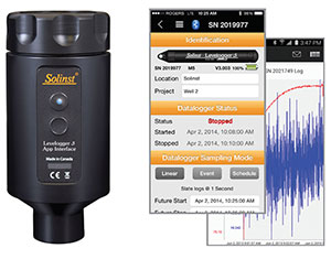 aplicación solinst levelogger e interfaz de la aplicación levelogger 5