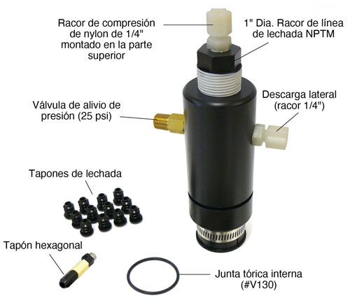 adaptador de lechada de purga 403 cmt