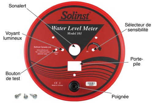 indicateurs de niveau d'eau solinst 101 p7