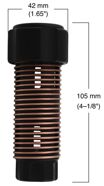 figure 10 23 dimensions de la protection contre l'encrassement biologique