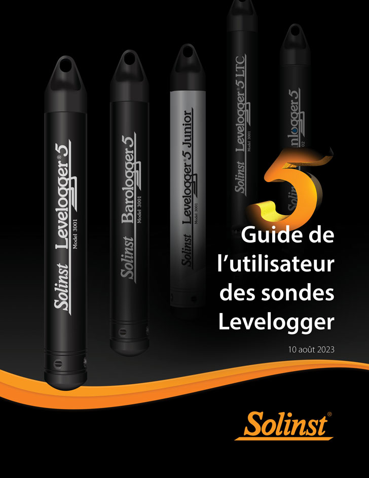 guide de l'utilisateur des sondes levelogger