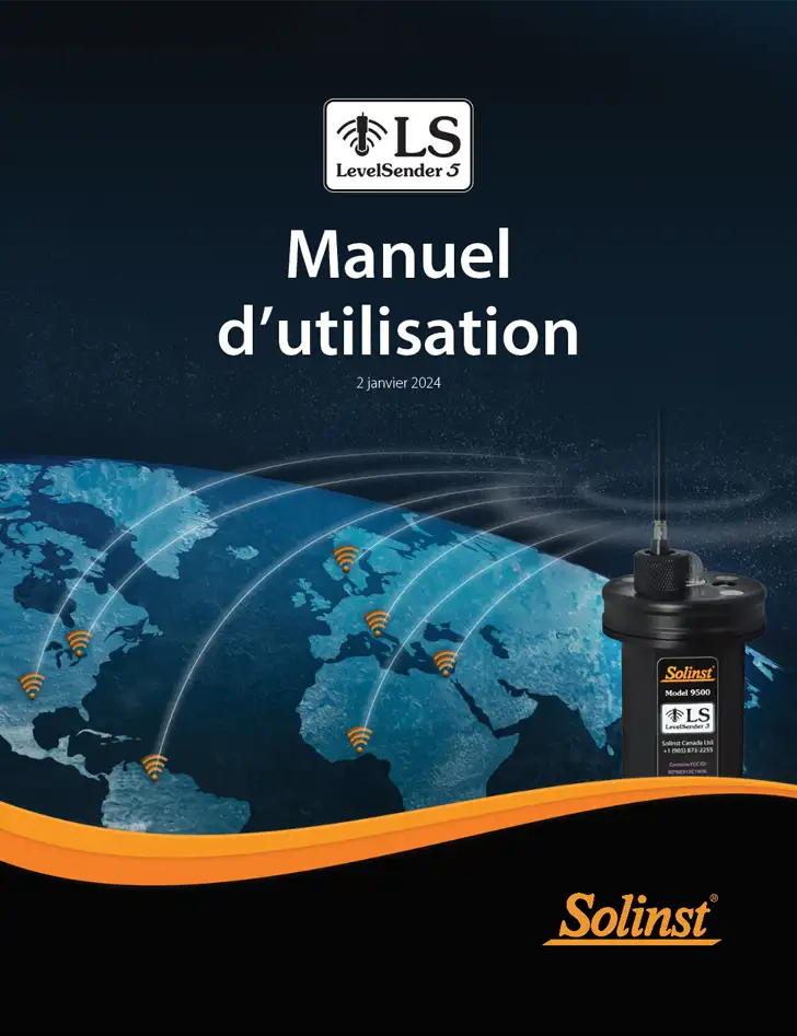 solinst manuel d'utilisation levelsender