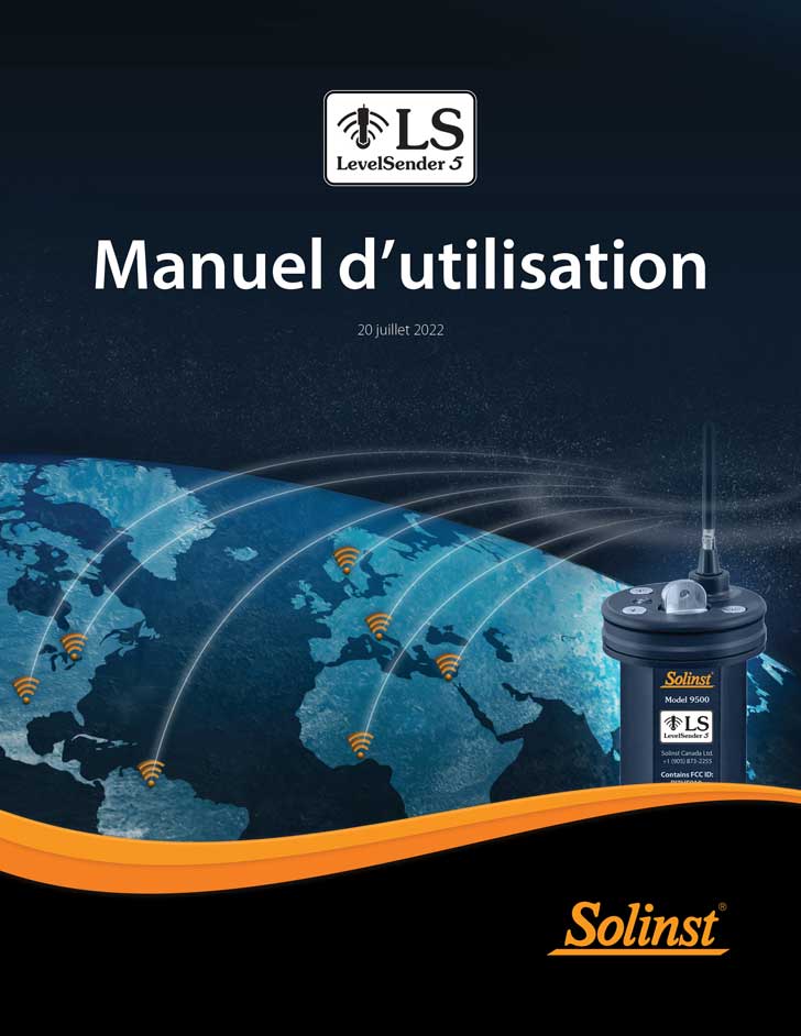 solinst manuel d'utilisation levelsender