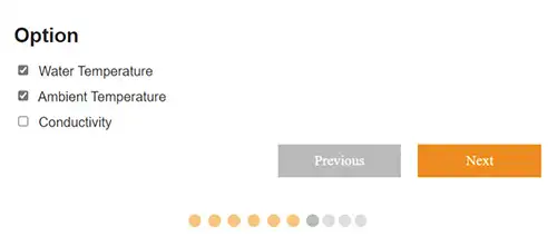 solinst solsat 5 système de télémétrie par satellite etape 7 paramètres des options