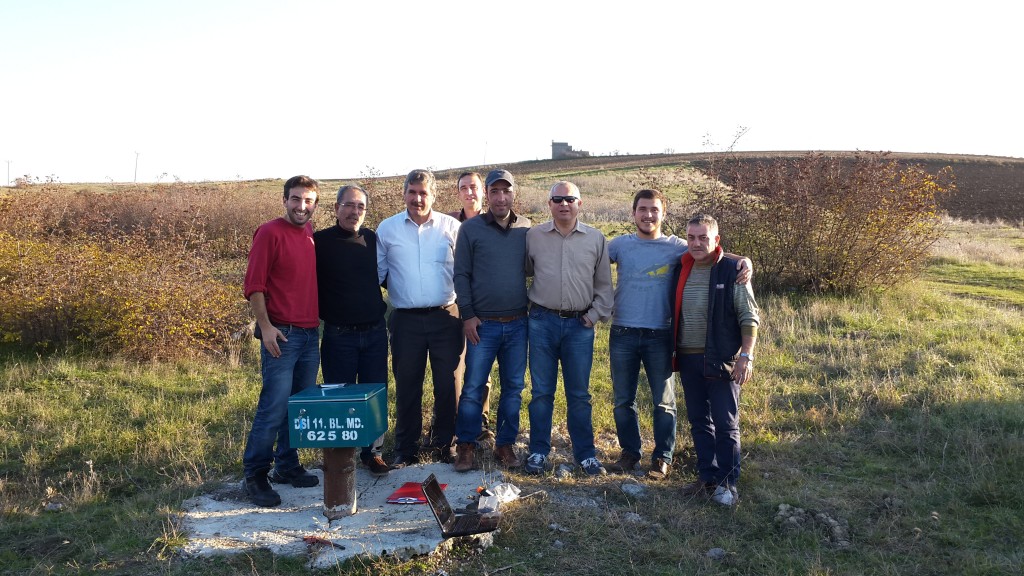 Levelogger Installation in Ergene Water Basin, Turkey