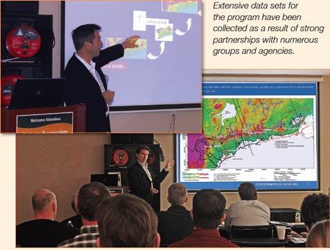 groundwater management groundwater conceptual model development groundwater application data collection groundwater data analysis oak ridges moraine coalition steve holysh rick gerber groundwater management program oak ridges moraine groundwater management program hydrogeology hydrogeological studies image