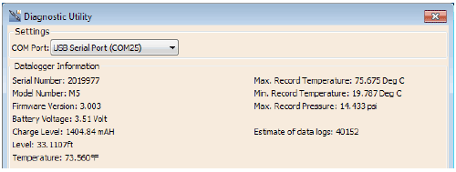 solinst levelogger software diagnostics utility