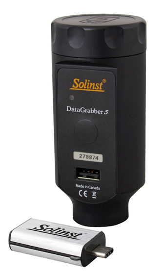 solinst datagrabber 5 datalogger usb data transfer unit