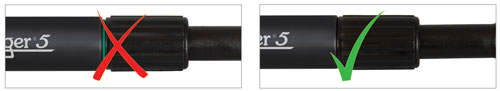 how to properly connect solinst levelogger to the solinst direct read communications cable