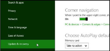 figure 5-13 windows 8 control panel