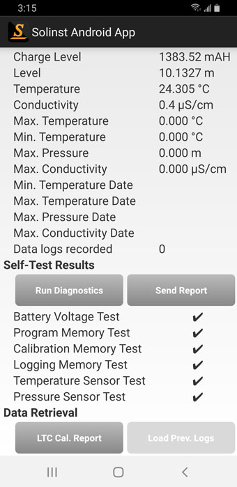 run diagnostics android