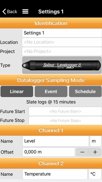 customizing a setting - iOS