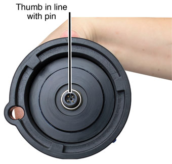 aquavent wellhead connector alignment position