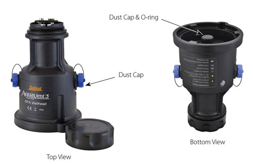 solinst aquavent wellhead maintenance replacing aquavent batteries replacing aquavent orings aquavent well cap maintenance maintaining aquavent cap aquavent cap care instructions image