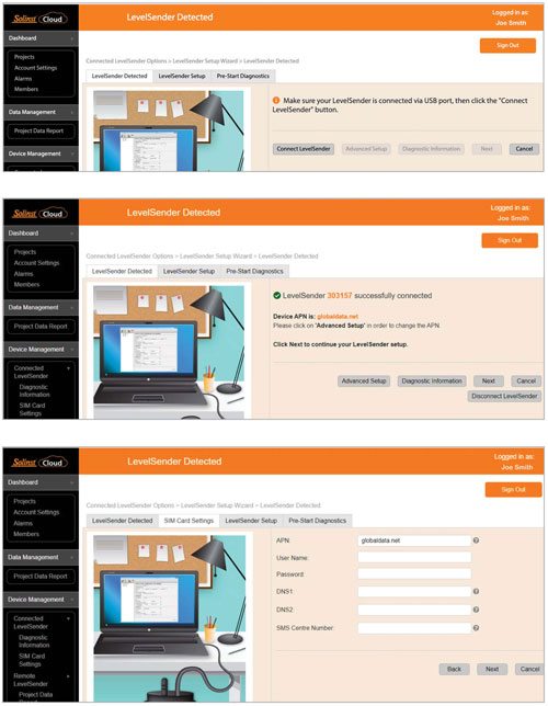 solinst cloud levelsender setup streamlined