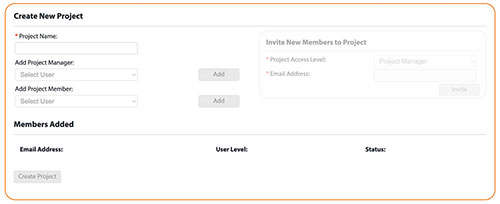 figure 4-2 solinst cloud projects – create new project