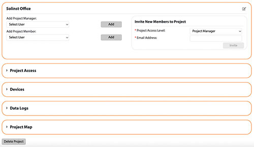 figure 4-3 project view