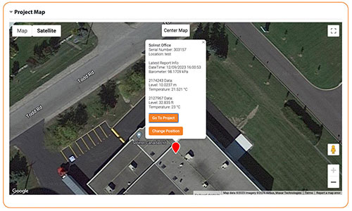 figure 4-8 project view – project map