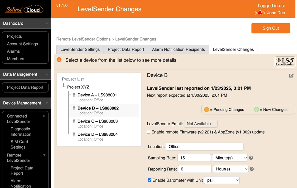 figure 5-15 enable remote firmware update