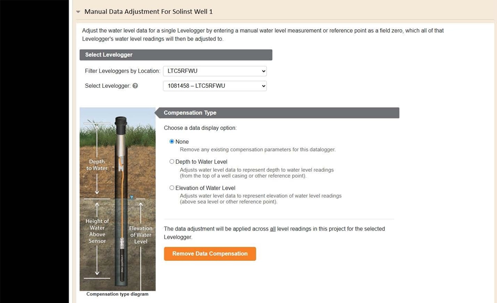 Figure 6-8 Remove Data Adjustment figure 6-8 remove data adjustment