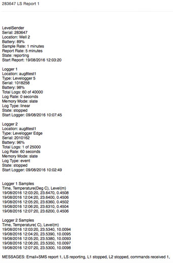 solinst levelsender 5 report example