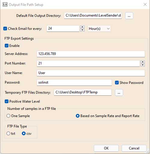 levelsender email client schedule setup