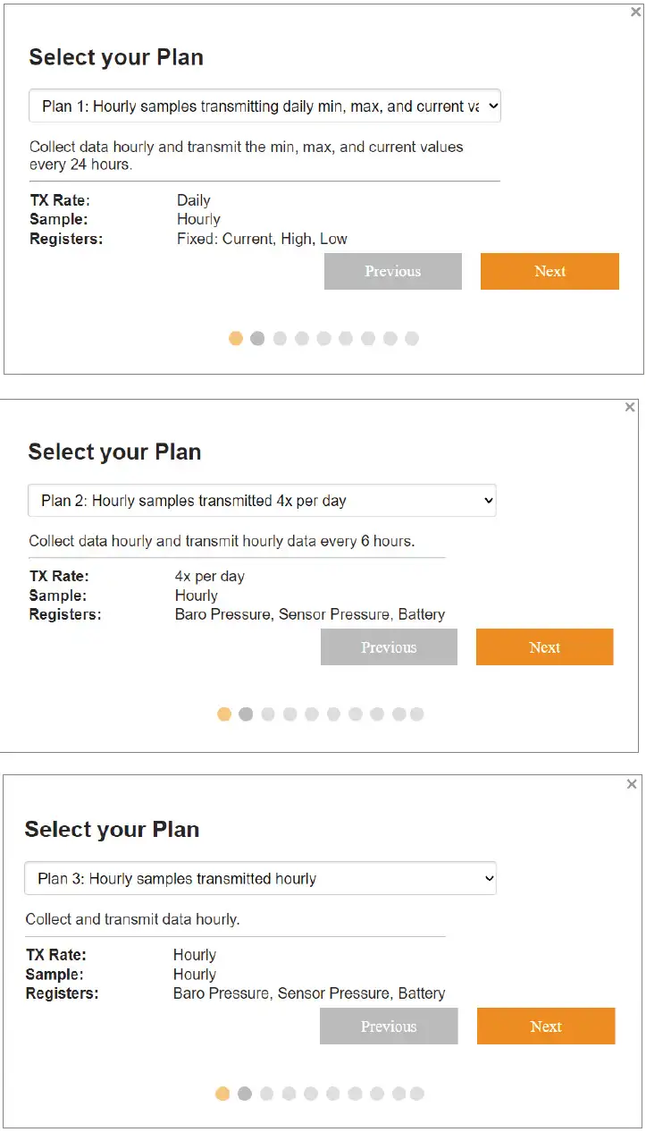 figure 4-2 solsat 5 plan selection