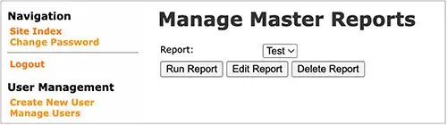 figure 5-15 managing reports