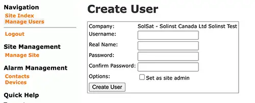 figure 5-16 create user