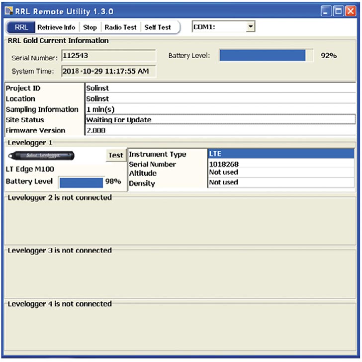 solinst rrl remote utility remote radio link remote utility software diagnostic testing for rrl remote radio link connect field computer to rrl connect field computer to remote radio link image