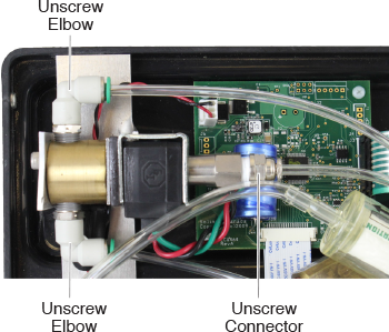 unscrew elbow connectors