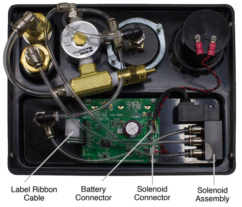 removing solinst 464 electronic control unit 125 psi main panel