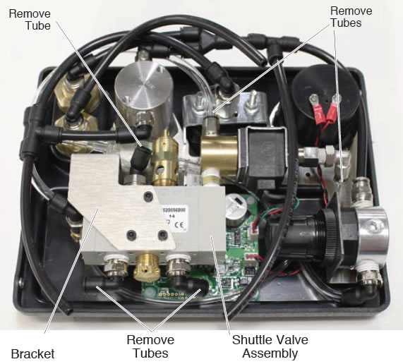 solinst, 464 electronic pump control unit solenoid, solinst 250 psi control unit solenoid cleaning instructions, how to clean solinst 250 psi control unit solenoid valve