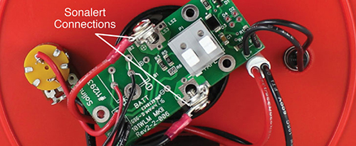 sonalert connections solinst water level meter mk2 with older style light