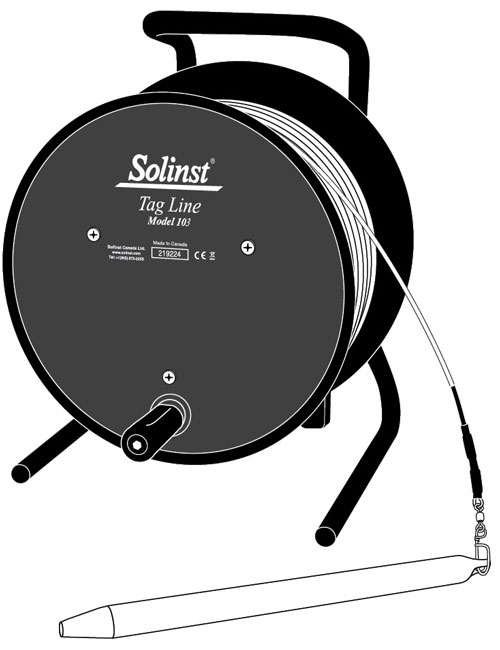 solinst tag line laser marked pvdf cable version diagram