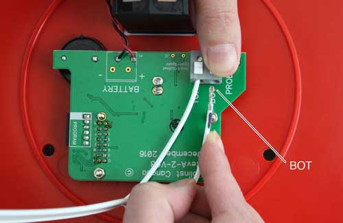 connecting laser marked pvdf flat tape terminal to 107 tlc meter mk3 circuit board