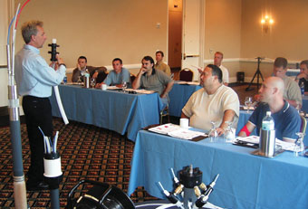 instructing drilling contractors and consultants on cmt installation techniques at battelle bio symposium baltimore maryland